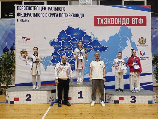 Ивановские тхэквондистки взяли золото и 2 бронзы на Первенстве ЦФО